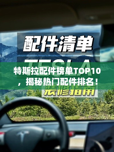 特斯拉配件榜单TOP10,揭秘热门配件排名!