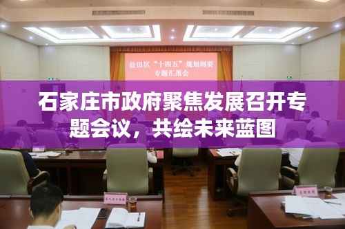 石家庄市政府聚焦发展召开专题会议,共绘未来蓝图