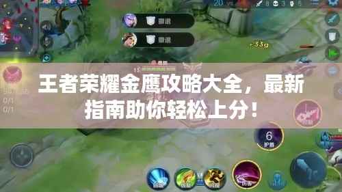 王者荣耀金鹰攻略大全,最新指南助你轻松上分!