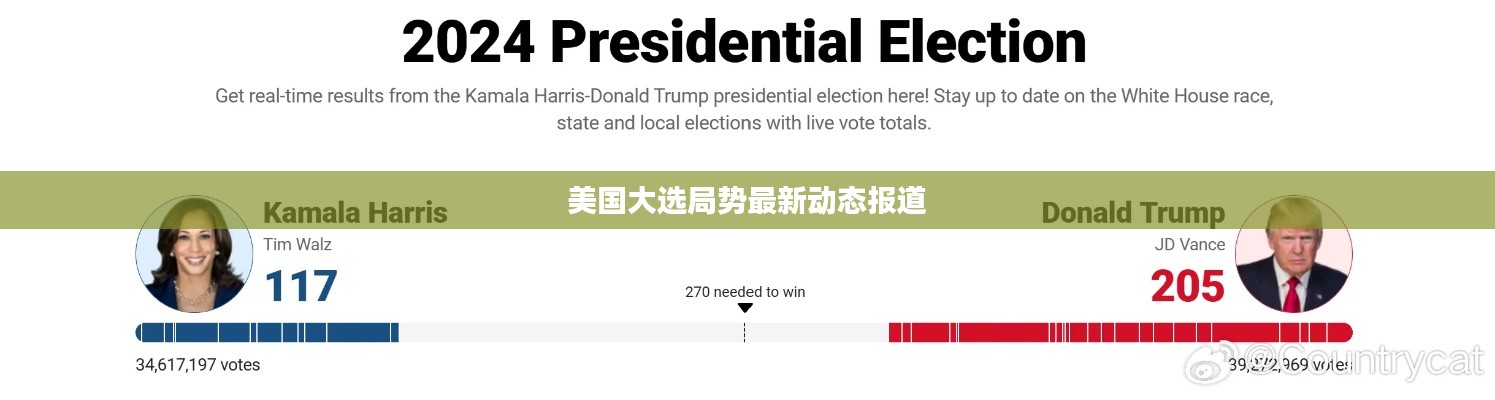 美国大选局势最新动态报道