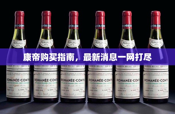 康帝购买指南,最新消息一网打尽