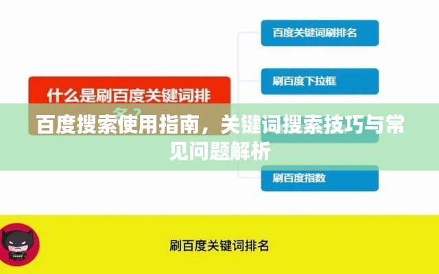 百度搜索使用指南，关键词搜索技巧与常见问题解析