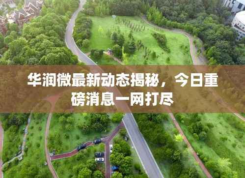 华润微最新动态揭秘,今日重磅消息一网打尽