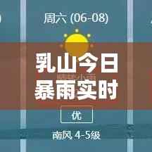 乳山今日暴雨实时报道，最新消息与天气动态