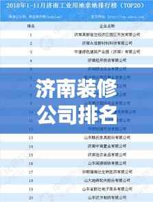 济南装修公司排名TOP榜,带你探寻行业领军者!