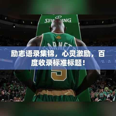 励志语录集锦,心灵激励,百度收录标准标题!