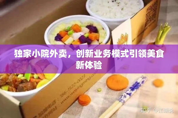 独家小院外卖,创新业务模式引领美食新体验