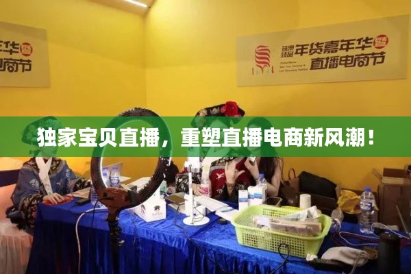 独家宝贝直播,重塑直播电商新风潮!