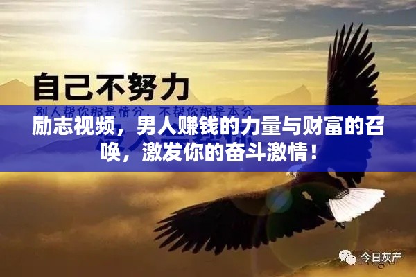 励志视频,男人赚钱的力量与财富的召唤,激发你的奋斗激情!
