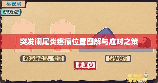 突发阑尾炎疼痛位置图解与应对之策