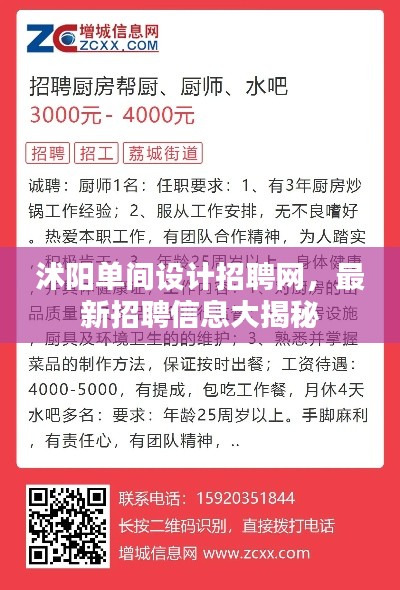 沭阳单间设计招聘网，最新招聘信息大揭秘