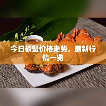 今日板蟹价格走势,最新行情一览