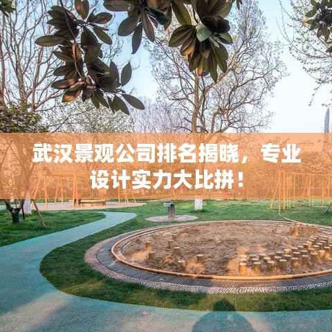 武汉景观公司排名揭晓,专业设计实力大比拼!