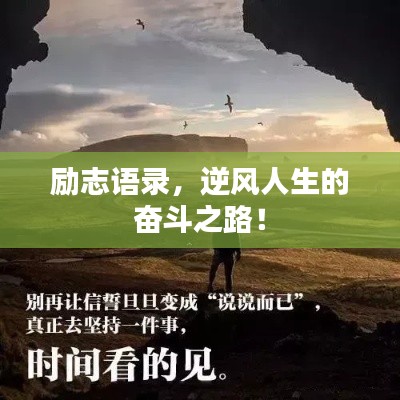 励志语录,逆风人生的奋斗之路!