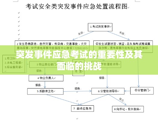 突发事件应急考试的重要性及其面临的挑战