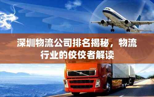 深圳物流公司排名揭秘,物流行业的佼佼者解读