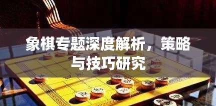 象棋专题深度解析，策略与技巧研究