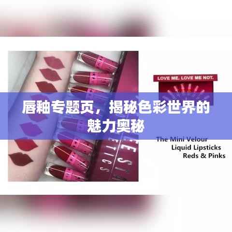 唇釉专题页，揭秘色彩世界的魅力奥秘