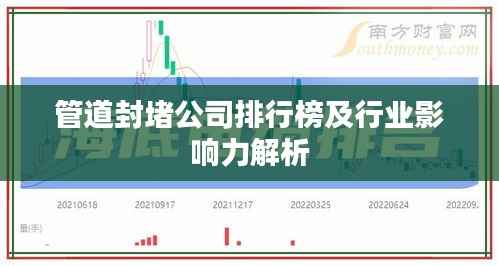 管道封堵公司排行榜及行业影响力解析