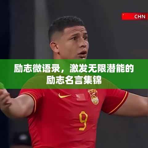 励志微语录,激发无限潜能的励志名言集锦