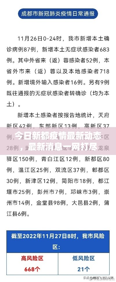 今日新都疫情最新动态,最新消息一网打尽