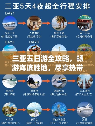 三亚五日游全攻略,畅游海滨胜地,尽享热带风情!