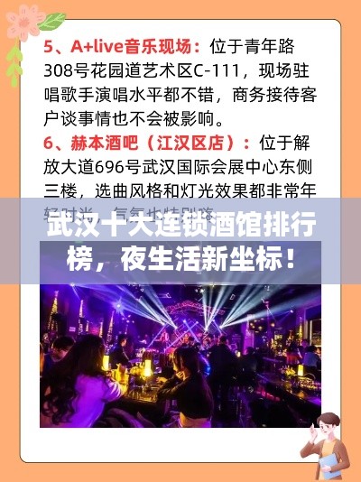 武汉十大连锁酒馆排行榜,夜生活新坐标!