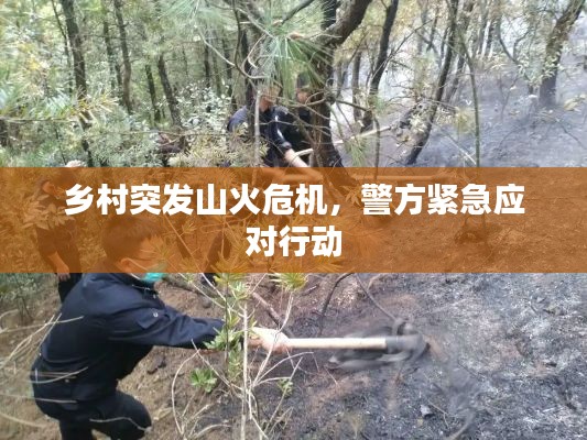 乡村突发山火危机,警方紧急应对行动