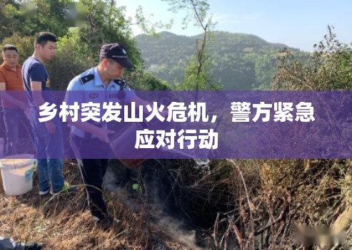 乡村突发山火危机,警方紧急应对行动