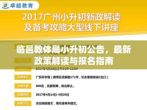 临邑教体局小升初公告，最新政策解读与报名指南