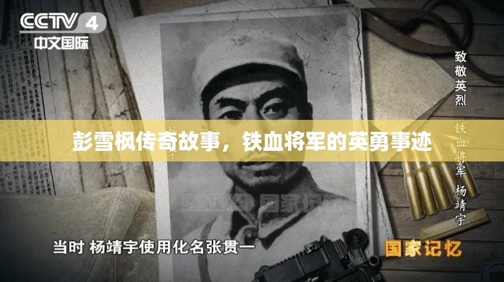 彭雪枫传奇故事,铁血将军的英勇事迹